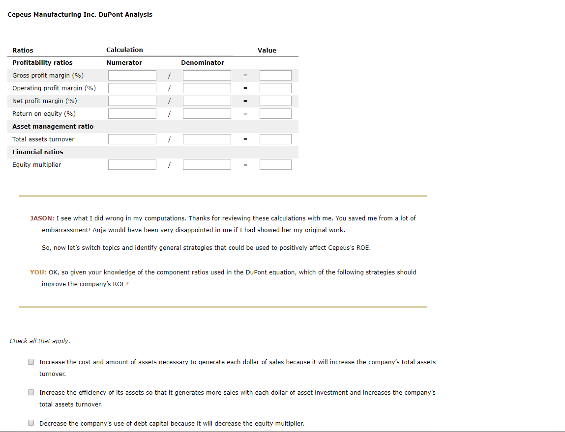 steps into your office and asked the following. JASON: Do you have