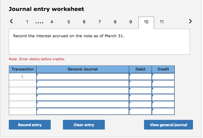 account receivable. During February, the company provided services for $34,000 on credit.