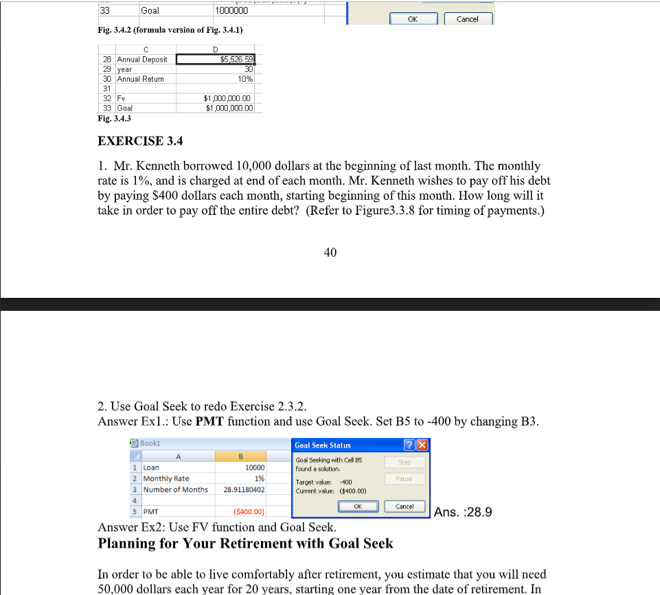  Help needed please. Must be in excel. The bottom image is