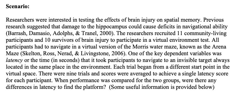 For SPSS, What numbers should be inputted to have test occur. Show