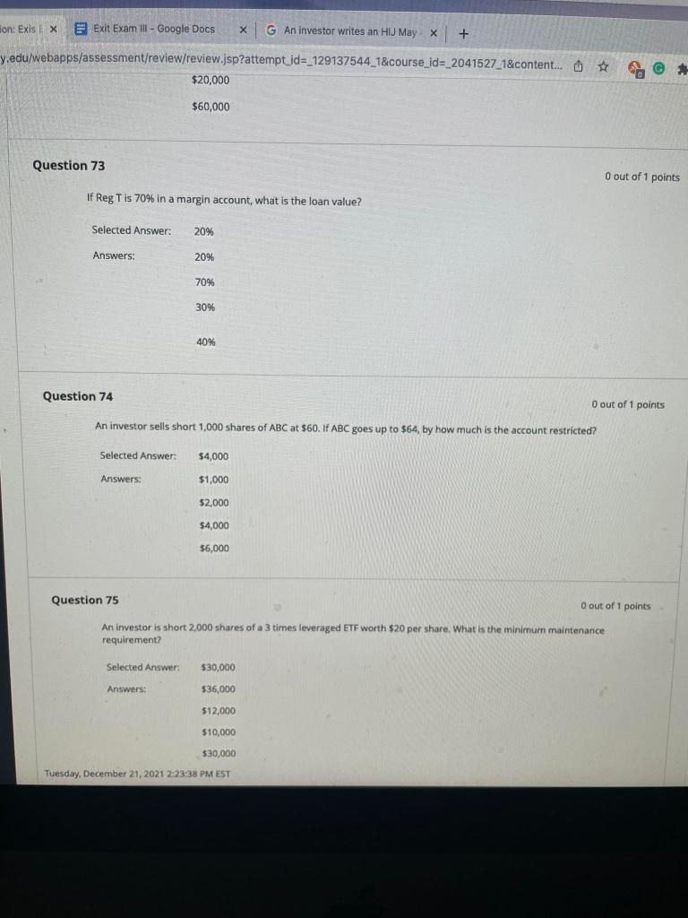  Fon: Exis X E Exit Exam Ill - Google Docs GAn