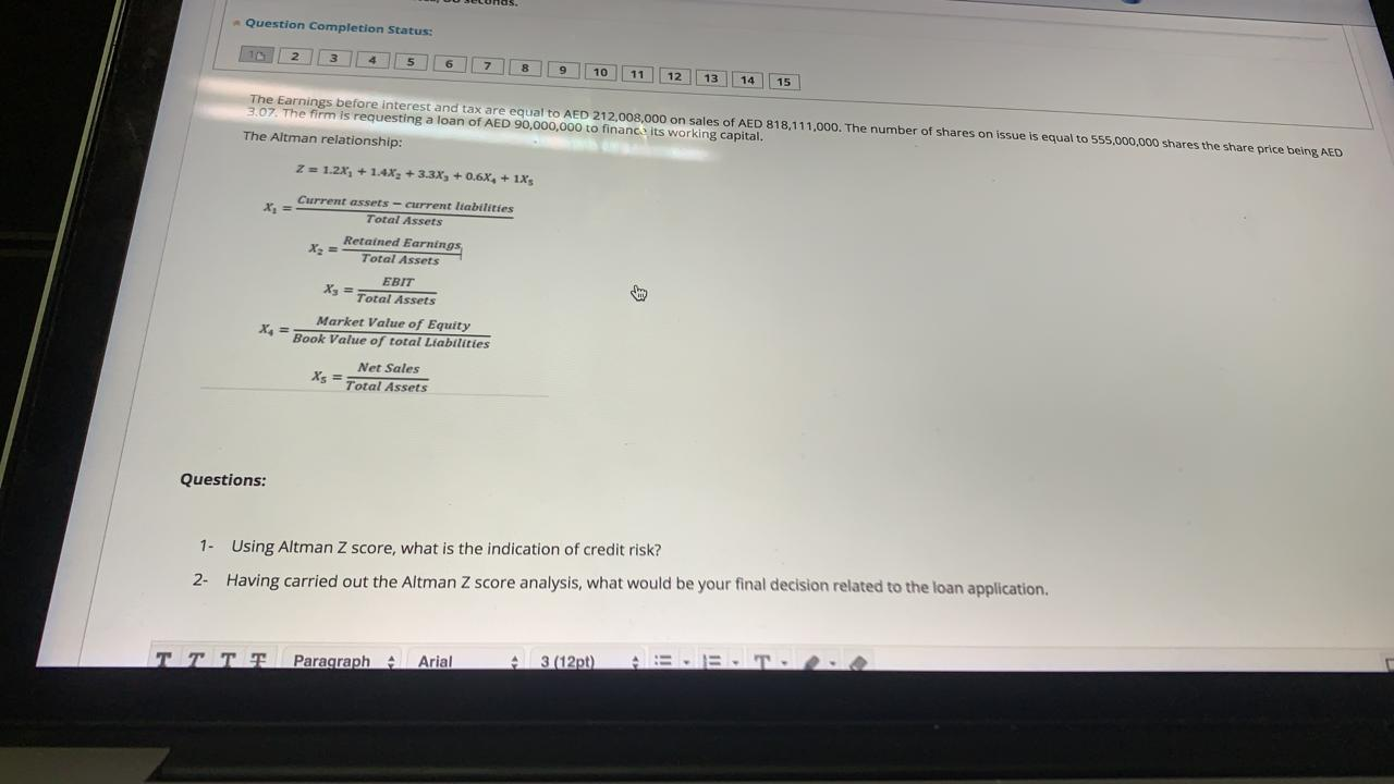 Answer the Question below Please Urgent Question Completion Status: 6 7 10