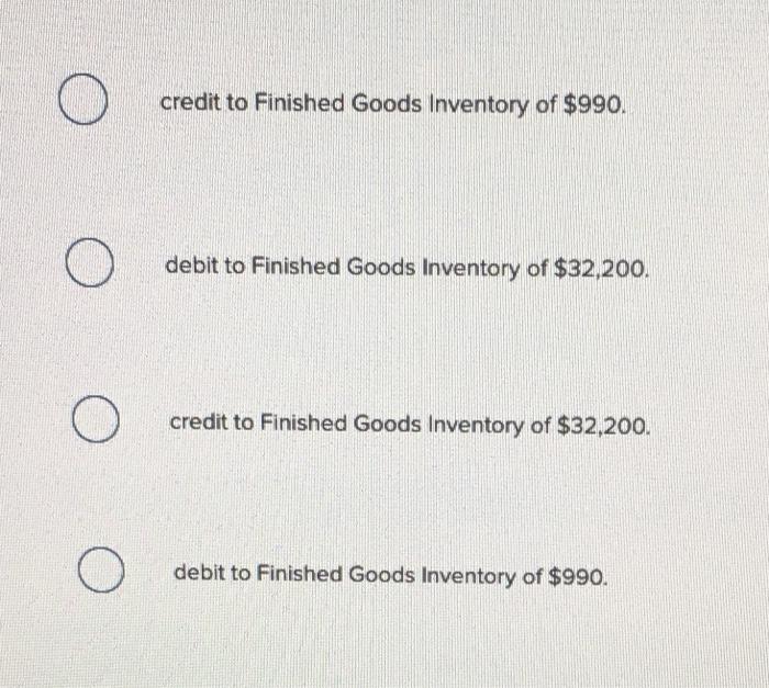 May. There were no beginning inventories, consequently, the direct materials, direct labor,