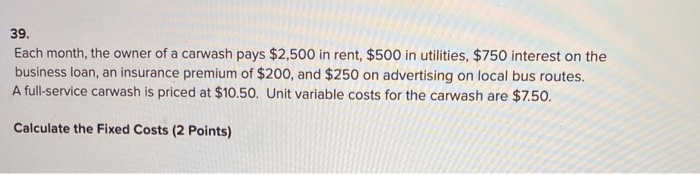35% 15% 5% Calculate the Variable cost/ unit for the retailers (.5