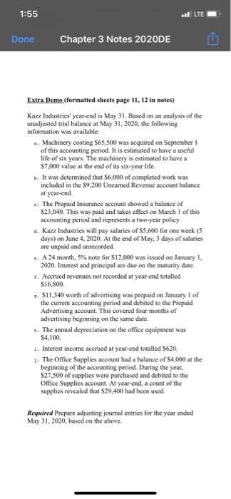  1:55 ALTE Done Chapter 3 Notes 2020DE Extra Demo (formatted sheets