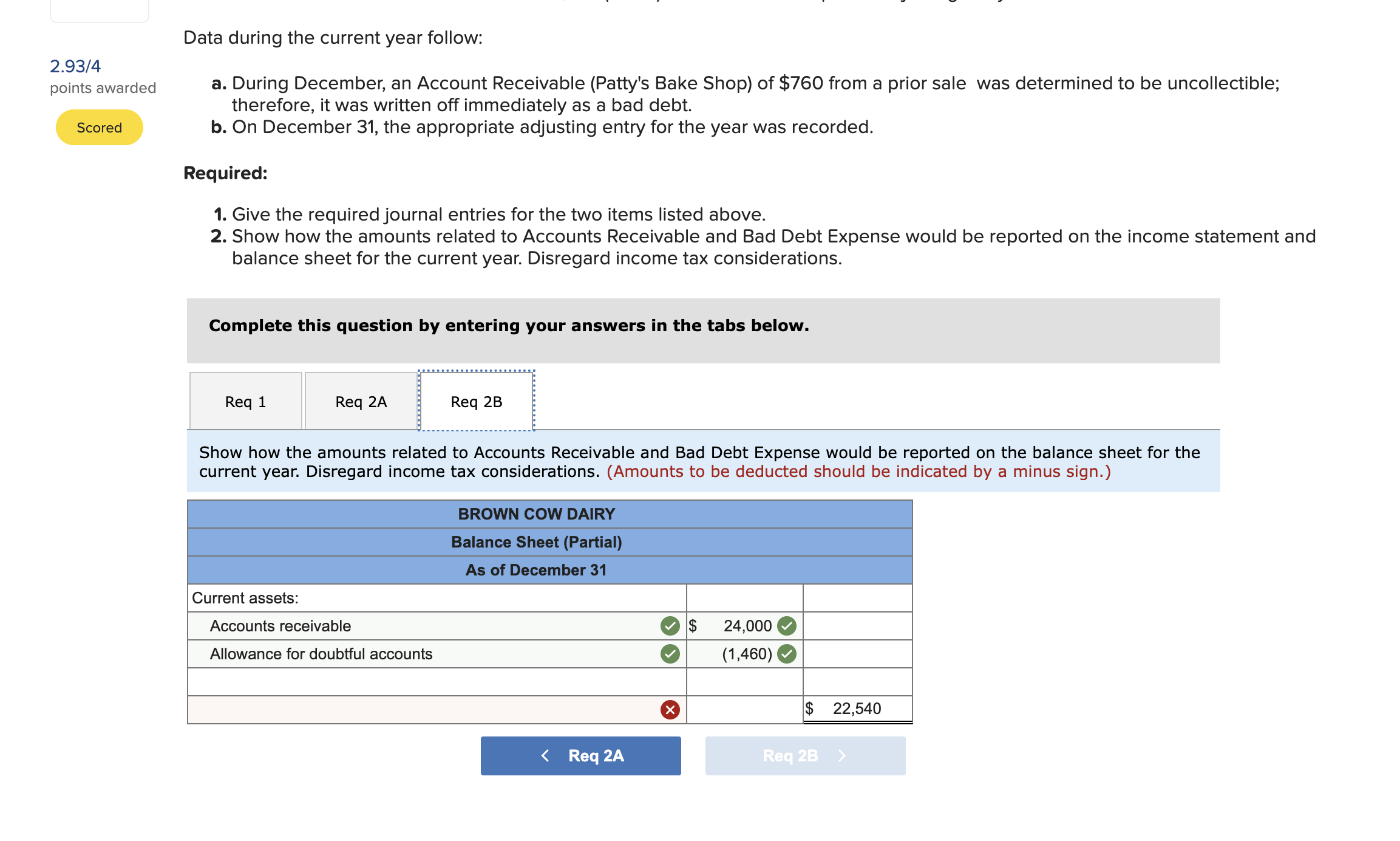 Aging Analysis L06-2 Brown Cow Dairy uses the aging approach to estimate