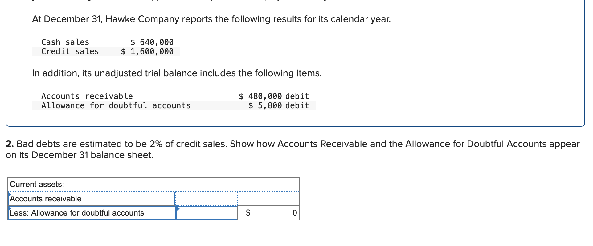 Please respond to the question and show all work for an immediate