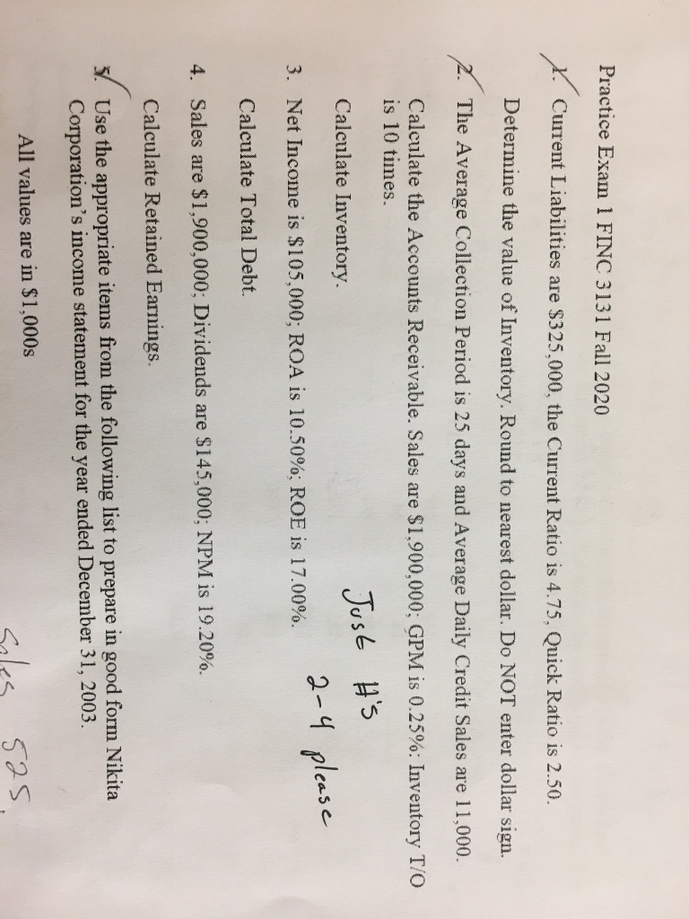 Please work out and show step-by-step instructions please. I am using this