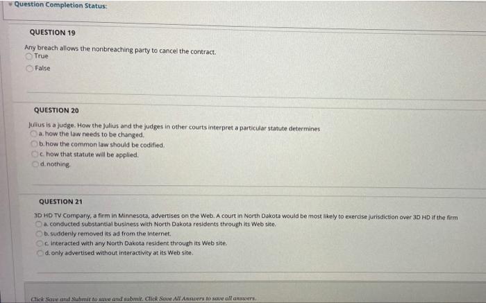 the promisor directly for breach. True False QUESTION 16 In a bilateral