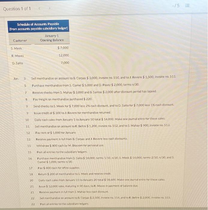 15 parts to it. I really need your help with this one.