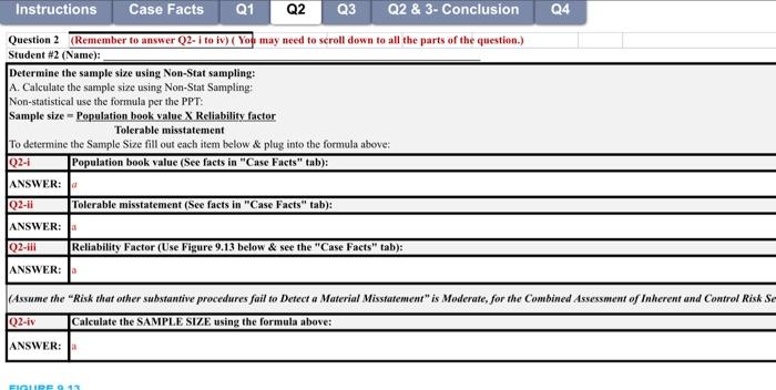 Sampling Case Study-Air BNB Co. You are the experienced assistant auditor for