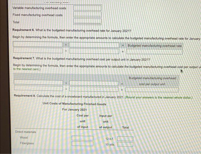 por Begin with the physical portion en parte por the Direct Material