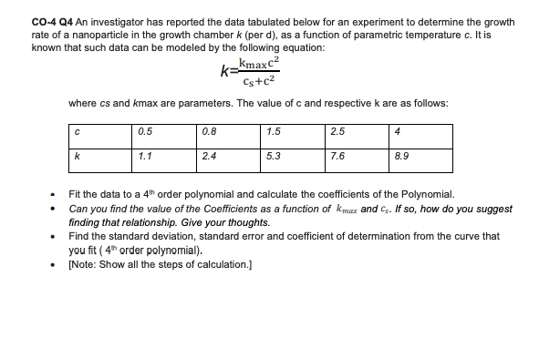 I AM DOWN BAD PLEASE HELP ANSWER TO COMPLETION!!!! CO-4 Q4 An