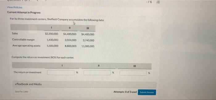  -76 = View Policies Current Attempt in Progress For its three