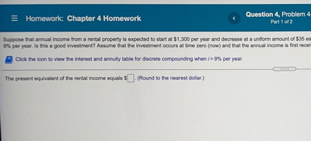 please do it correctly will upvote in hour = Homework: Chapter