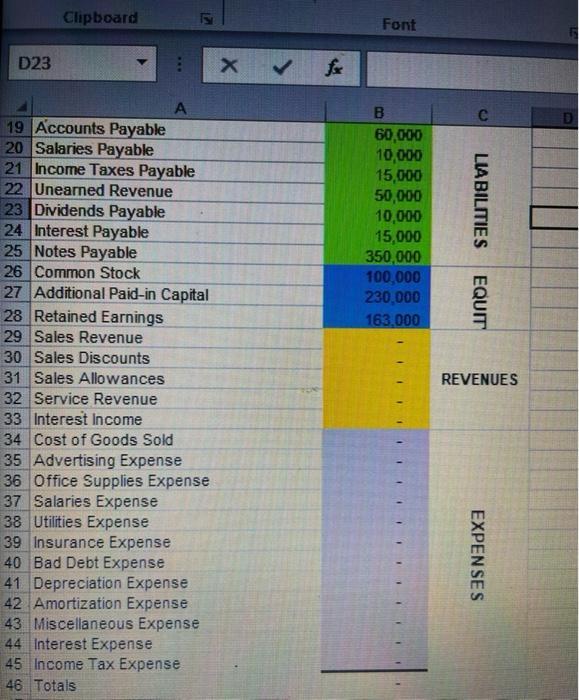 Inc. 2. Summary of Account Balances 3 1/1/2005 (Beginning Balances) 4 Accounts