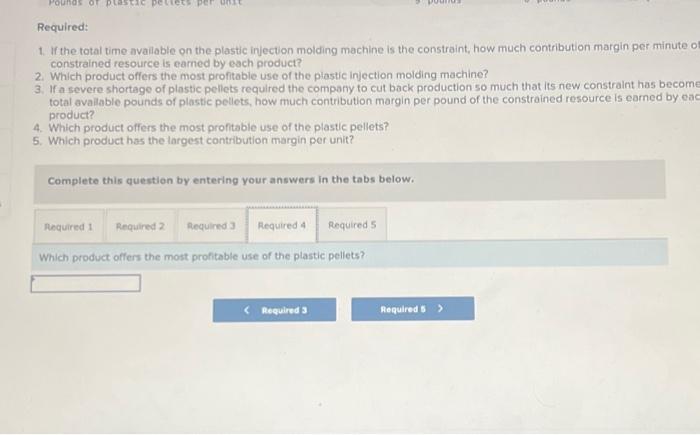proficable use of the plostic injection molding machine? 3. If a severe