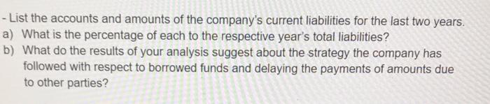 after computing the percentages, how can i answer b? - List the