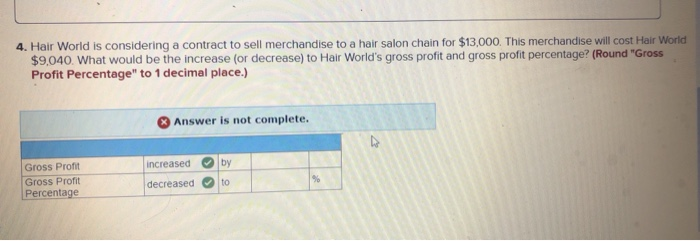 hair supplies. Hair World uses a perpetual inventory system. The following transactions