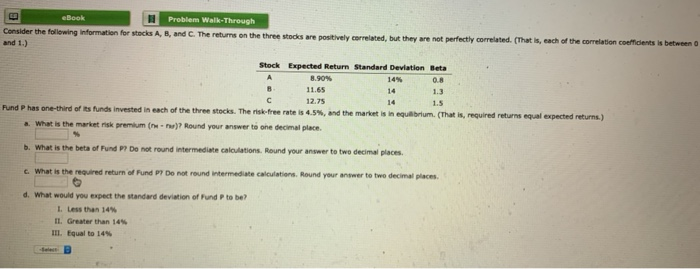 9%. The risk-free rate of interest is 2.5%. By how much does