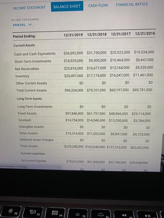 one of the statements). 2. Vertical Analysis (Choose one fo the statements)