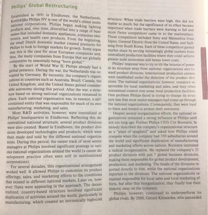 early on in its existence? Why did this structure start to create