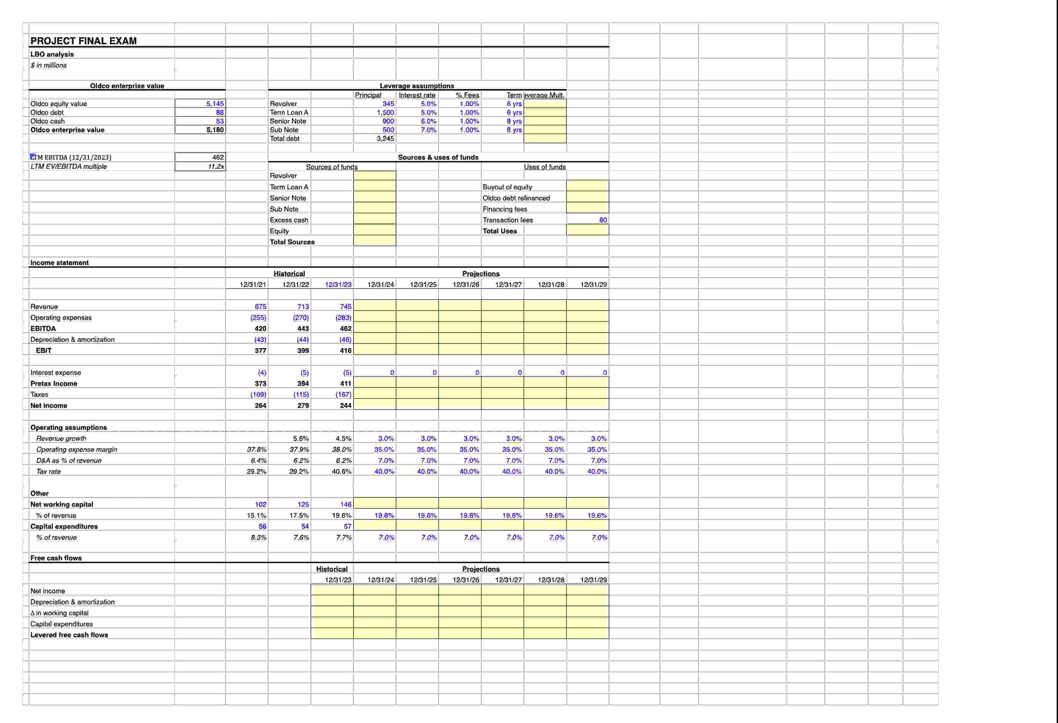  For the next six (6) questions, you will need the supplemental
