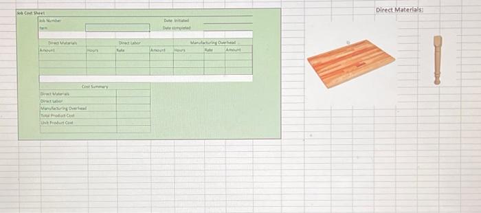 build the tables. This is a no nail, no screw, and no