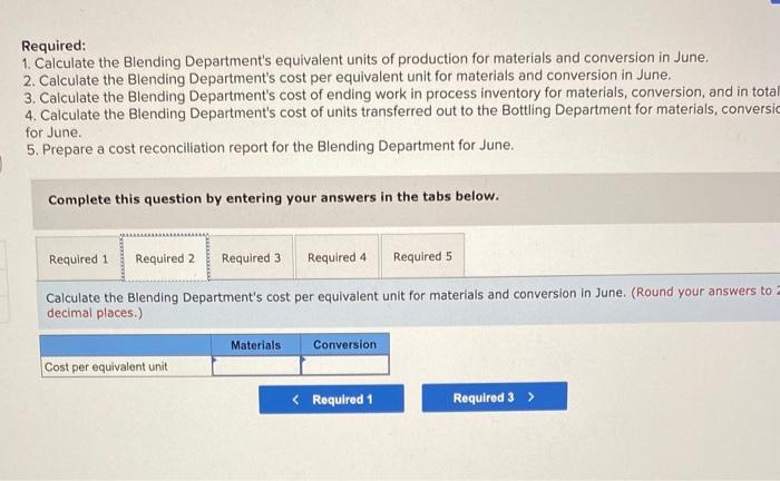 costing system. It makes blended tropical fruit drinks in two stages. Fruit