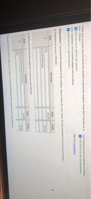  can i get help please? June transactions are summarized as follows:
