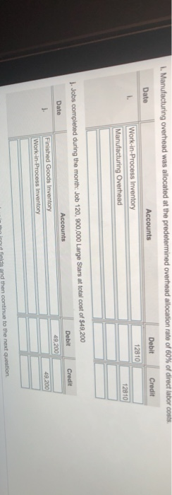 balances in the subsidiary lodgers were as follows: Click the loon to