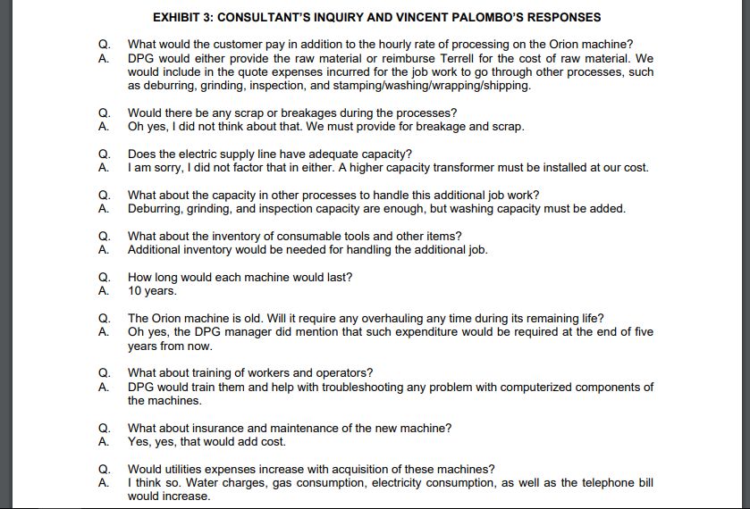 inflated overhead rate). What principles and concepts would you consider for including
