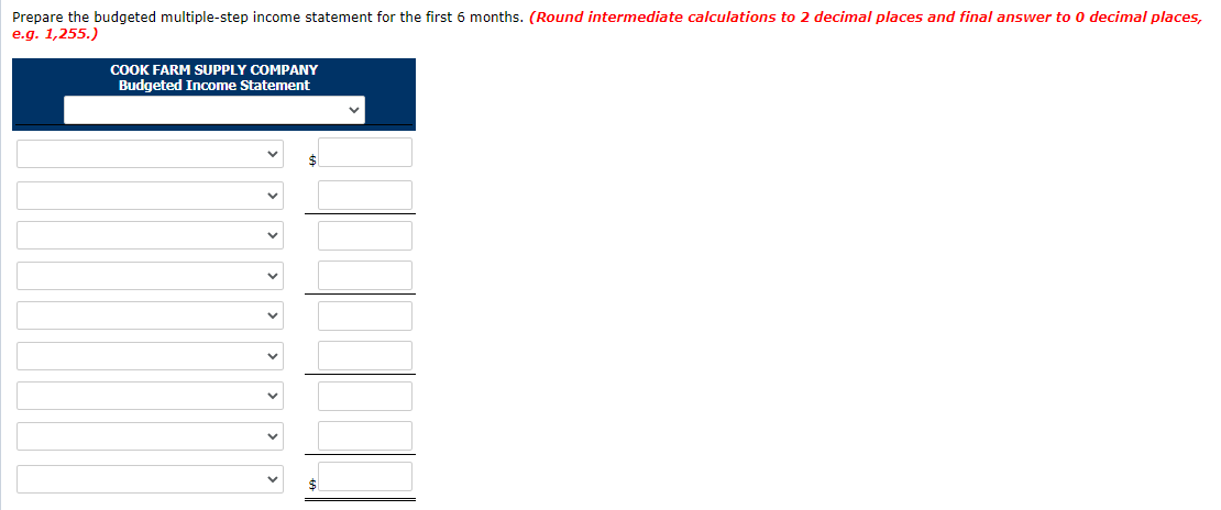 of $3.8 per pound and 6 pounds of Tarr at $1.50 per