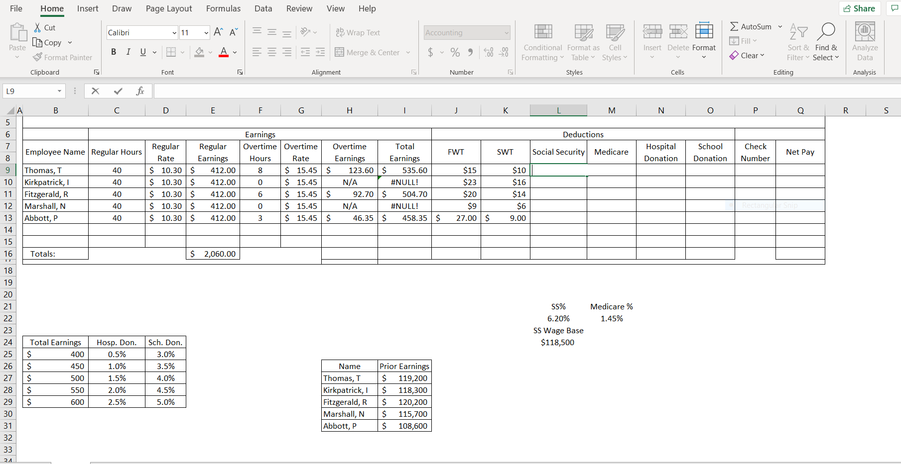 File Home Insert Draw Page Layout Formulas Data Review View Help