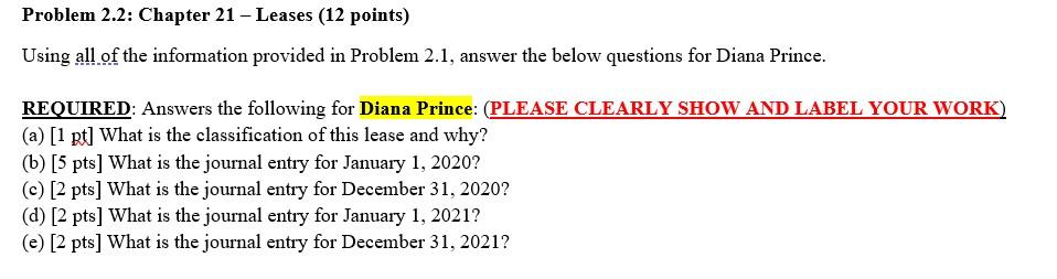 1, 2020, Kara Danvers leased an airplane from Diana Prince. The lease