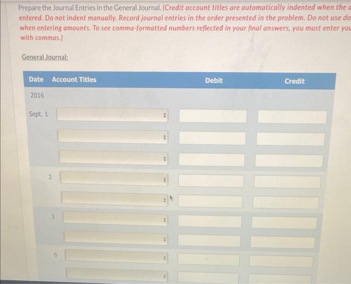 Balances Creditors with Outstanding Balances 12 Borrowed $60,300 from National Trust Bank