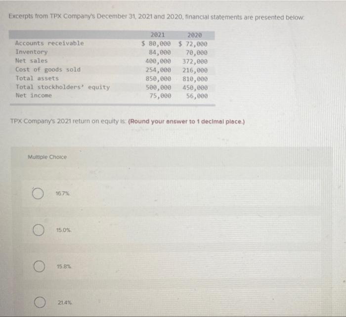 2 pics Only need return on asset. 9.0% 9.3% 48.2% 8.8% Excerpts