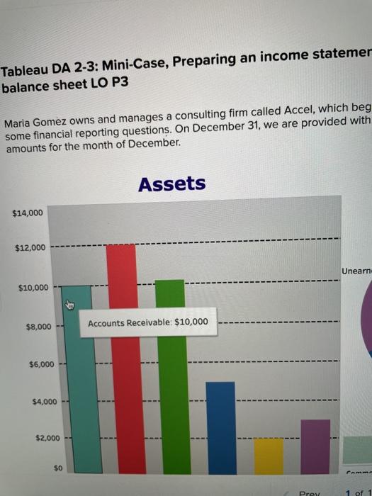  Need Help with 2 and 3. Tableau DA 2-3: Mini-Case, Preparing