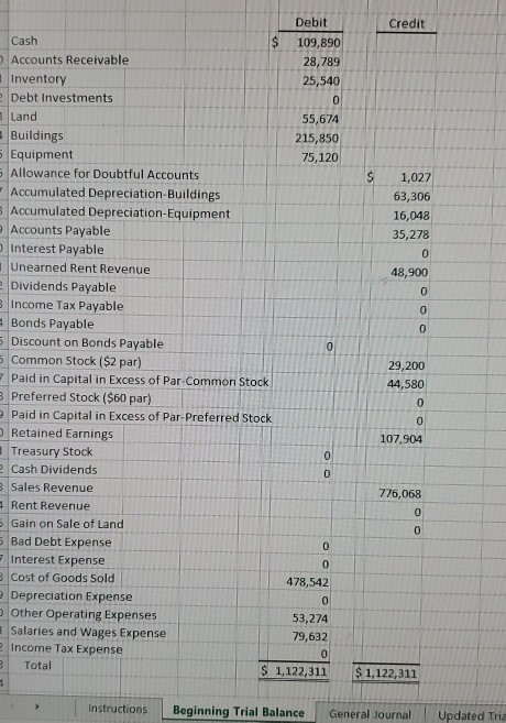 please help me solve from instruction d) to h). Credit 1,027