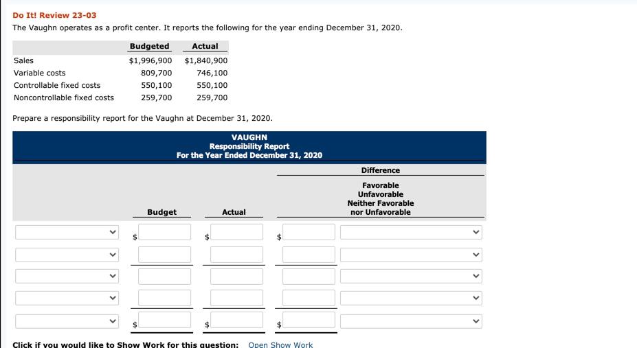 7,000 units of product IOA during the current month. Budgeted variable manufacturing