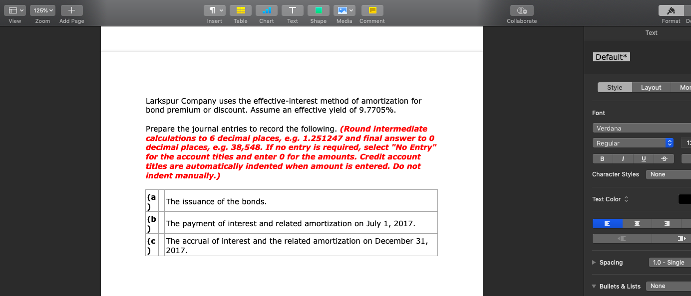 125% T View Zoom Add Page Insert Table Chart Text Shape