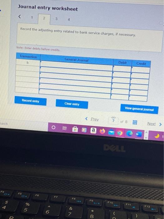 Clinic's cash account shows a $14,627 debit balance and its bank statement