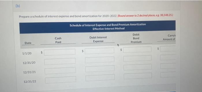 January 1, 2020, Metlock Company sold 11% bonds having a maturity value