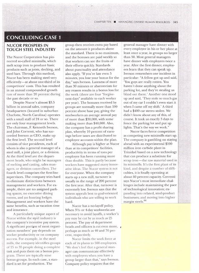 study the below case and answer the following questions 1)Identify the elements