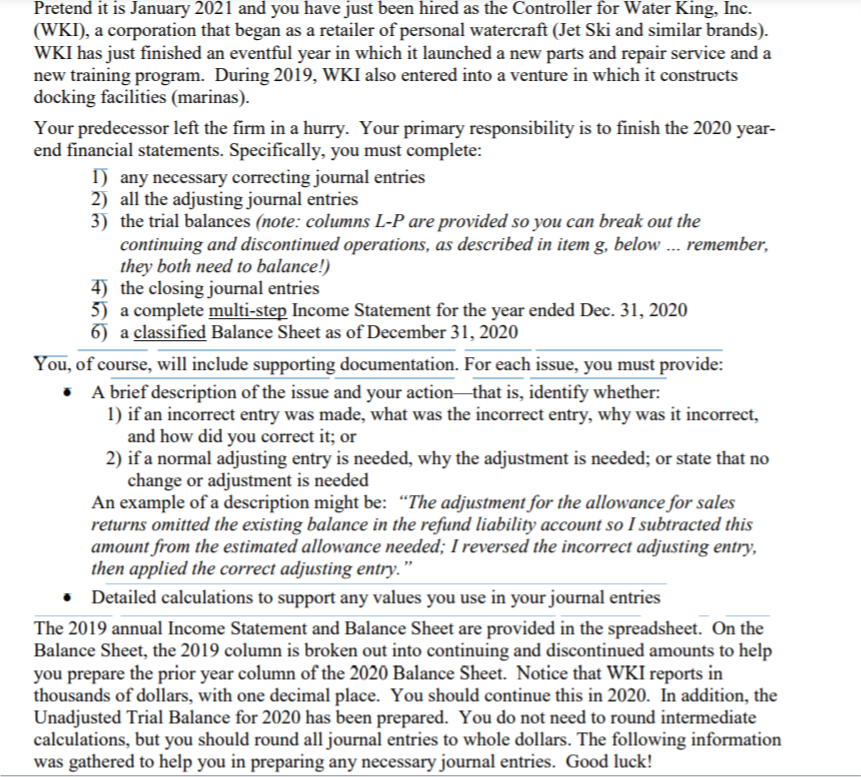 need help! Can you please help me with the journal entries.