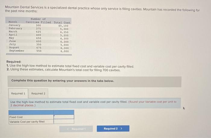  Mountain Dental Services is a specialized dental practice whose only service