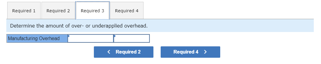 applied as a percentage of direct labor costs. Inventory balances at the