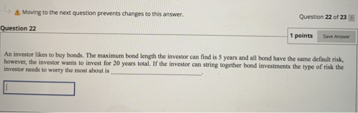  Moving to the next question prevents changes to this answer. Question