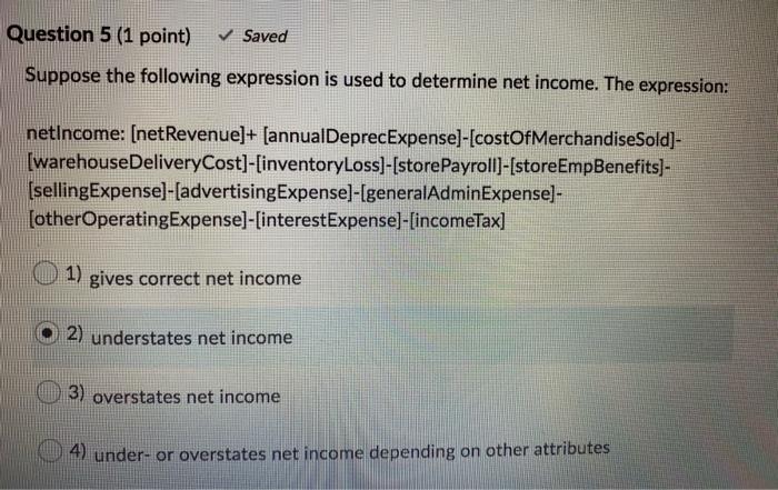 depreciation -> net income -> rankings -> months in service 3) months