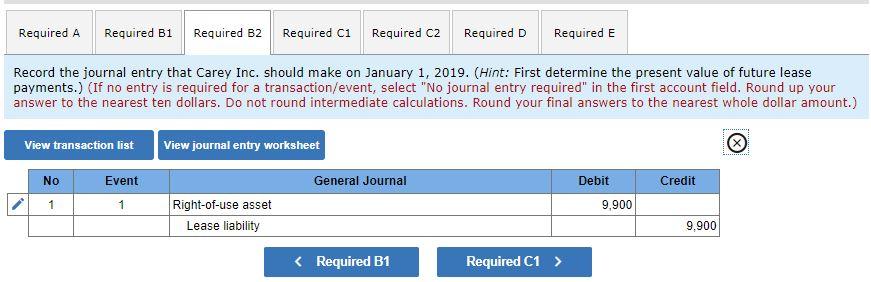 the same format at B1 and B2. Please walk through your answers